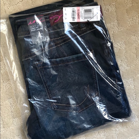 inc curvy bootcut jeans